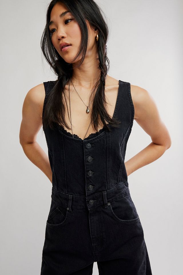 We The Free Corsica Twisted Seam Jumpsuit #1