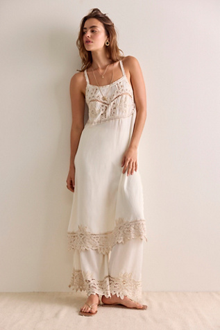 Buttercup Lounge Set by Intimately at Free People in White, Size: XL