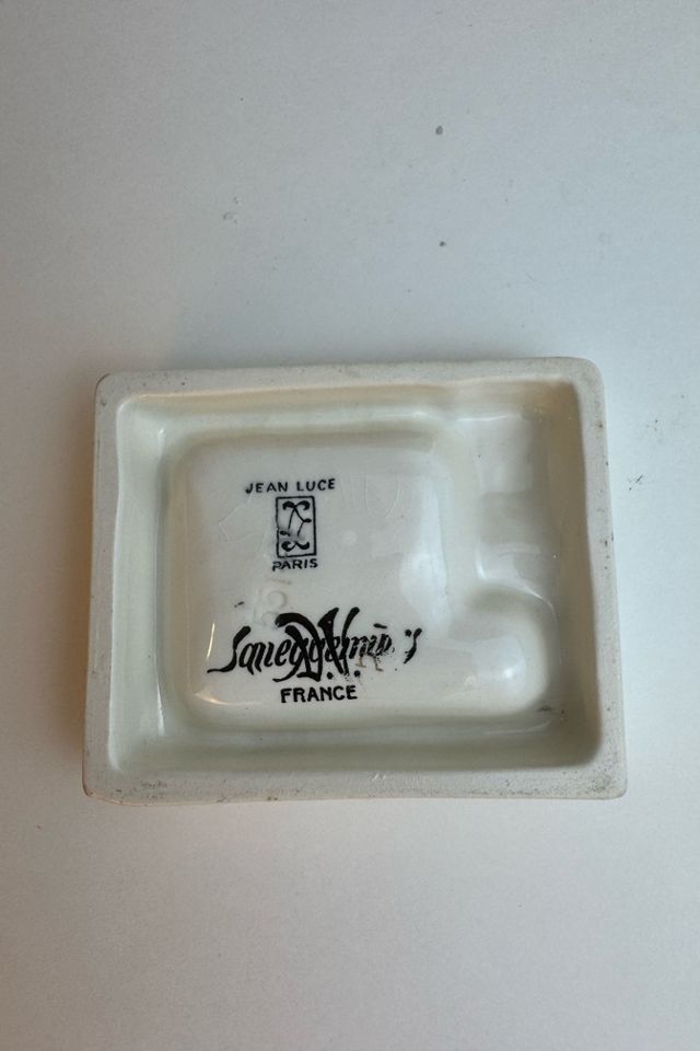 Vintage French Line Porcelain Ashtray by Jean Luce, selected by Stagecoach Home Design LLC #2