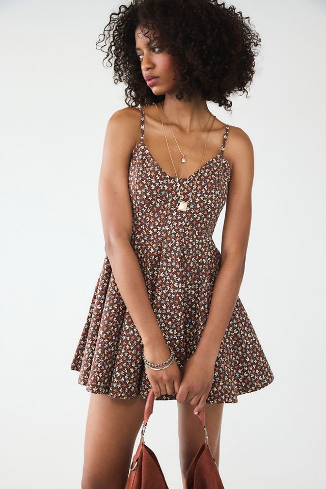 Tan Lines Printed Mini Dress | Free People UK
