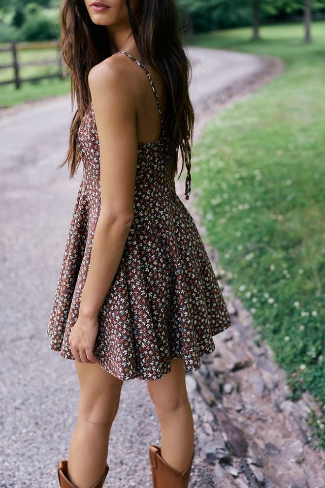 Mini-robe imprimée Tan Lines #2