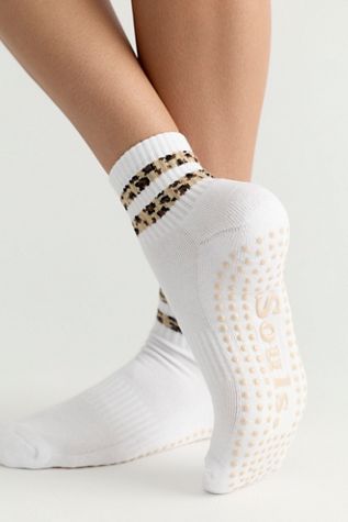 Souls. Cheetah Pilates Grip Socks