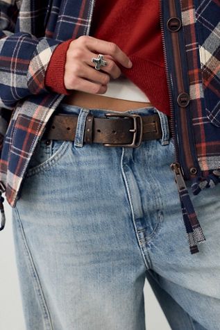 We The Free Dallas Distressed Belt