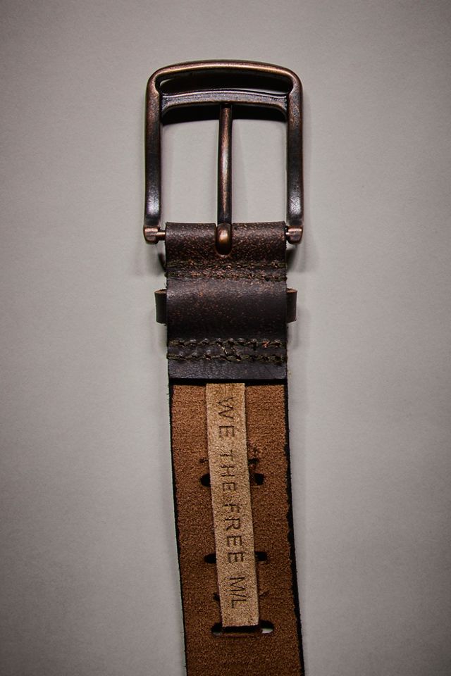 We The Free Dallas Distressed Belt #2