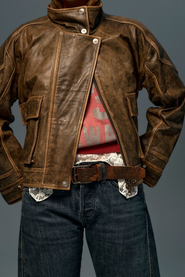 We The Free Dallas Distressed Belt #4