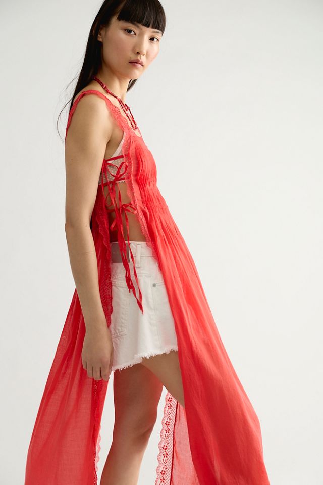 Loren Apron Maxi Top #1