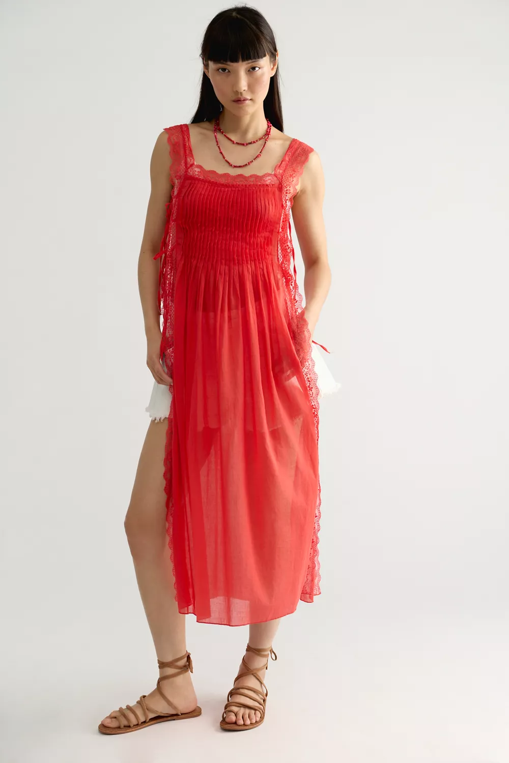 Loren Apron Maxi Top