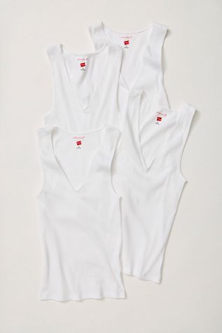 FP Movement x Hanes Ribbed Tank 4-Pack
