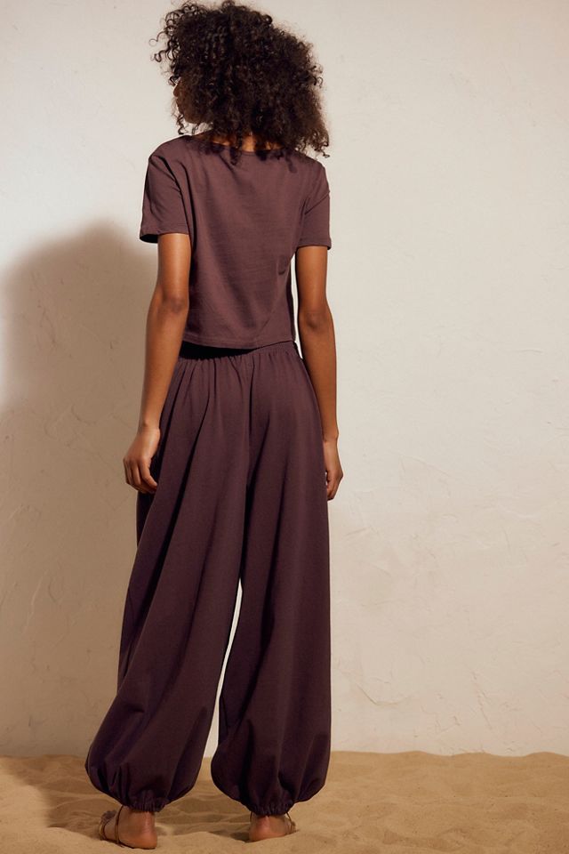 Stella Cotton-Jersey Pant Set #1