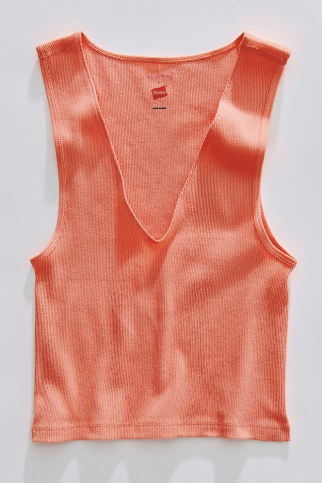 Hanes x FP Movement Ribbed Crop Tank #4
