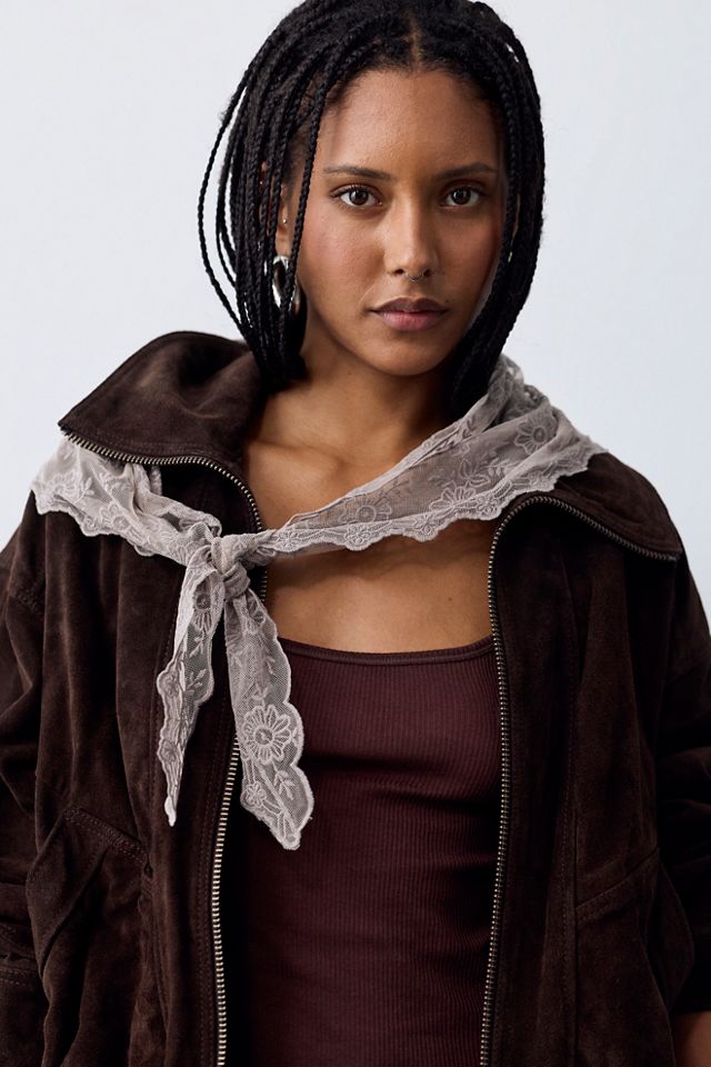 Foulard triangulaire en dentelle Forever #3