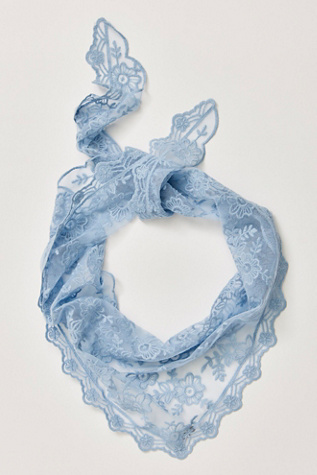 Forever Lace Triangle Scarf at Free People in Lake Tahoe