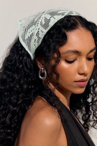 Felicity Hair Scarf at Free People in Sage
