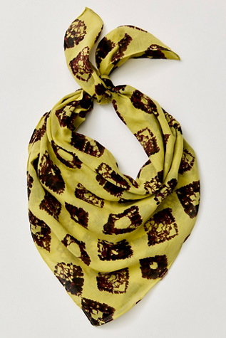 Женские аксессуары Free People Beach Daze Cotton Bandana, цвет: Комбинированный — фото 4
