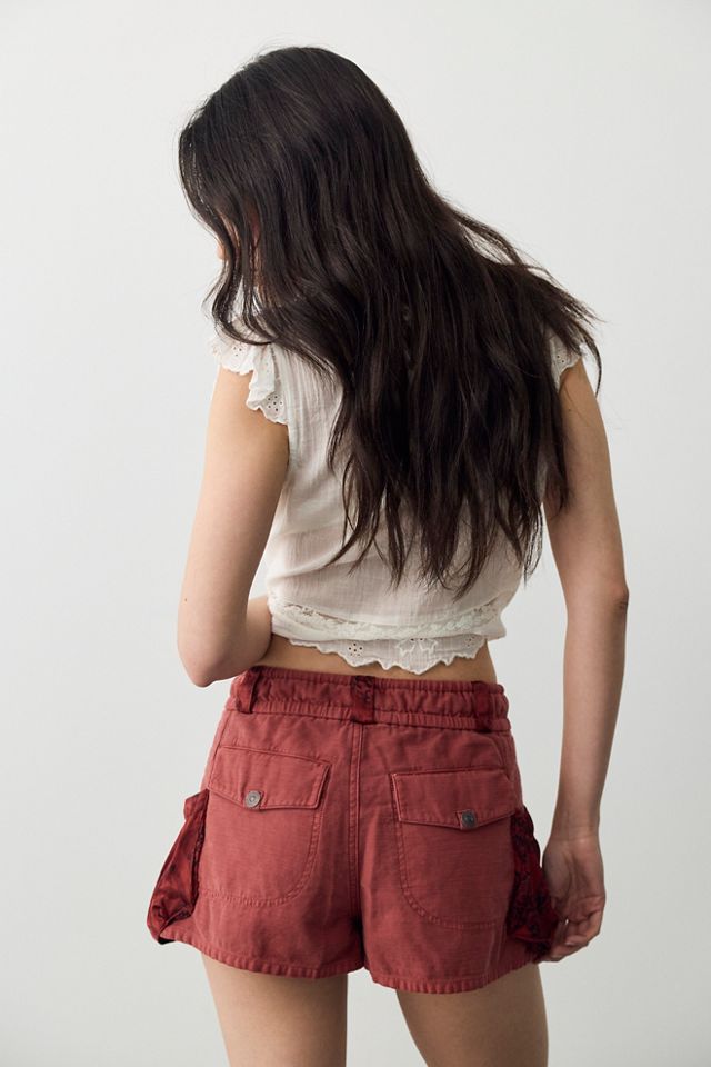 Sabrina Pull-On Scarf Shorts #5
