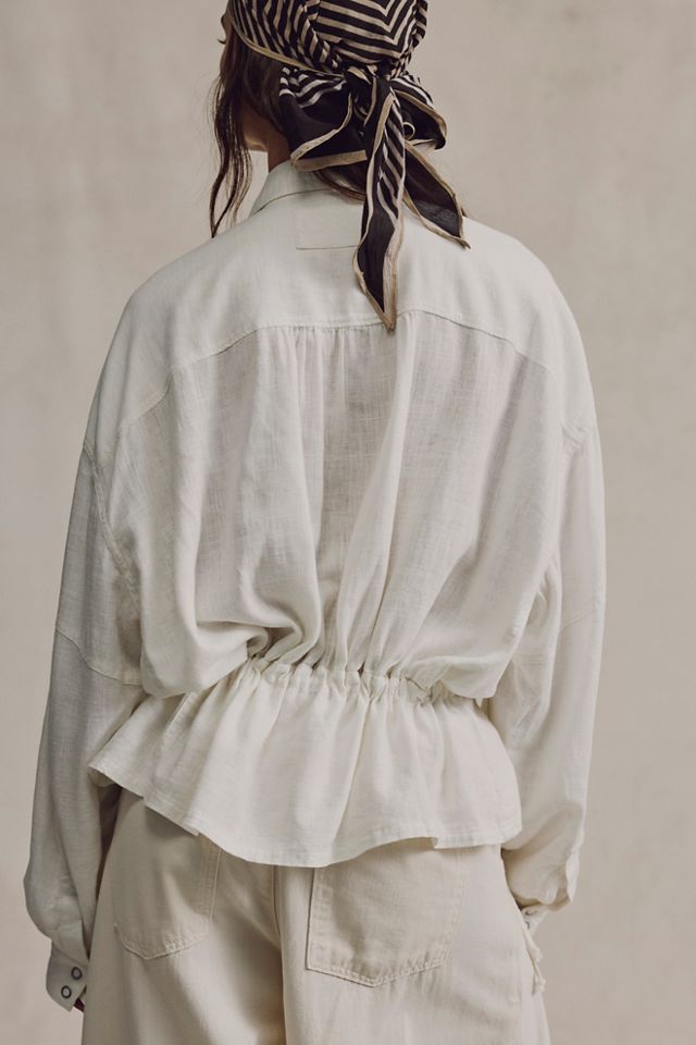 We The Free Sunout Linen Top #1