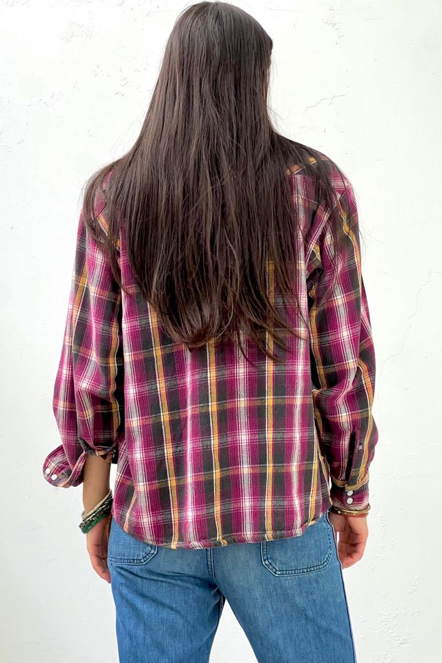 Vintage Dakota Plaid  Snappy Top Selected by Anna Corinna #1