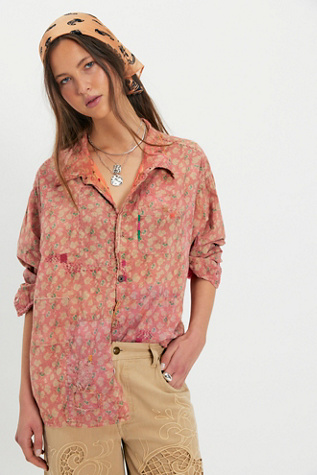 Magnolia Pearl Alphonse Shirt at Free People in Pink