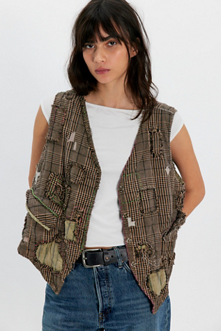 Magnolia Pearl Andriy Vest Jacket at Free People in Green