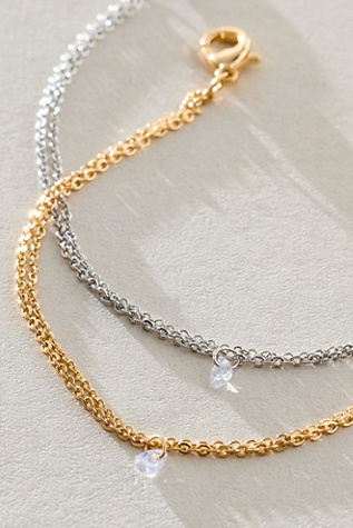 Eve Bracelet at Free People in Silver