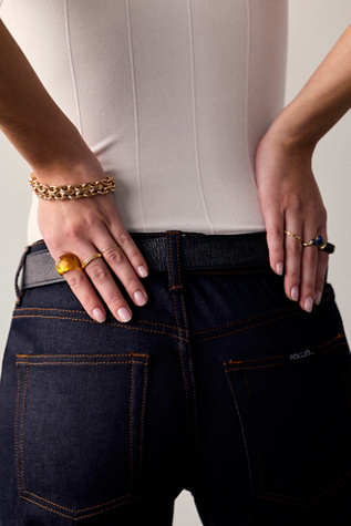 Lyon Ring at Free People in Amber, Size: 7
