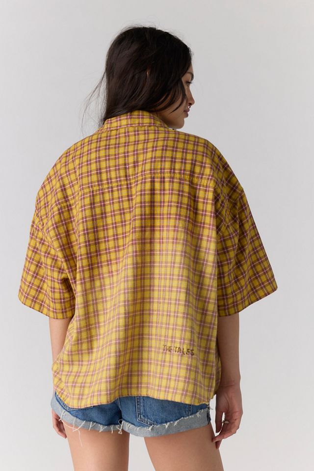 The Tales Fear And Loathing Dip Dye Button Down Shirt #1