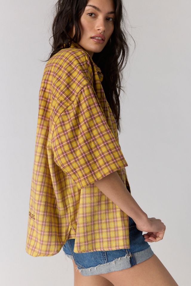 The Tales Fear And Loathing Dip Dye Button Down Shirt #3