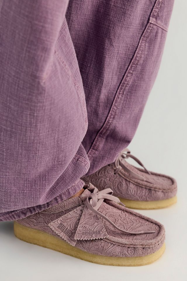 Clarks Embossed Wallabees #1