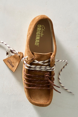 Clarks for Free People Wallabee Lace Moccasins