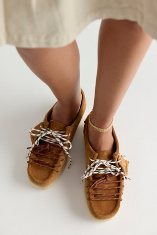 Clarks Wallabee Lace Moccasins by Free People