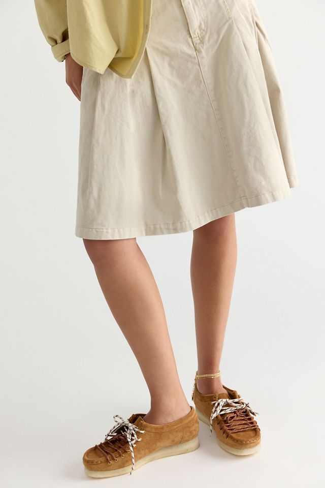Clarks Wallabee Lace Moccasins #1
