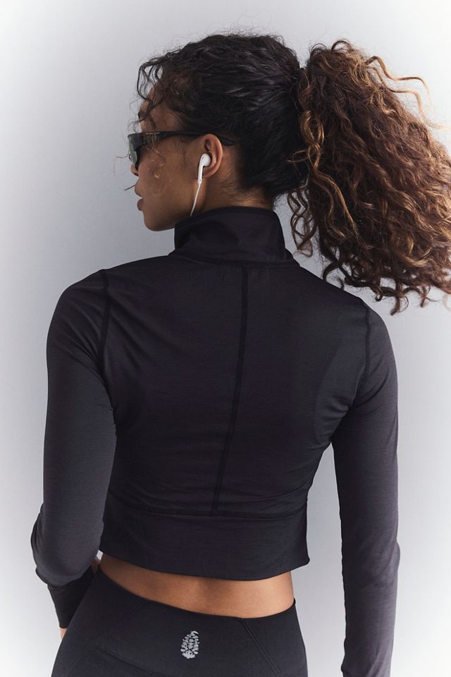 Tempo Ruched UV Protection Half Zip #1