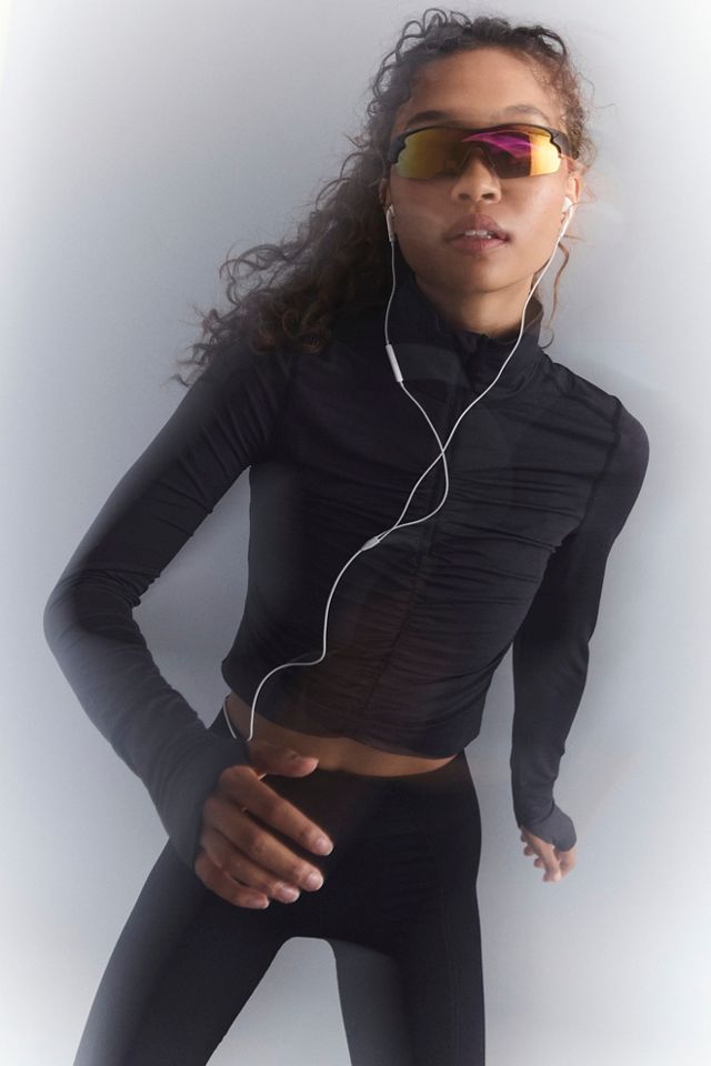 Tempo Ruched UV Protection Half Zip #4