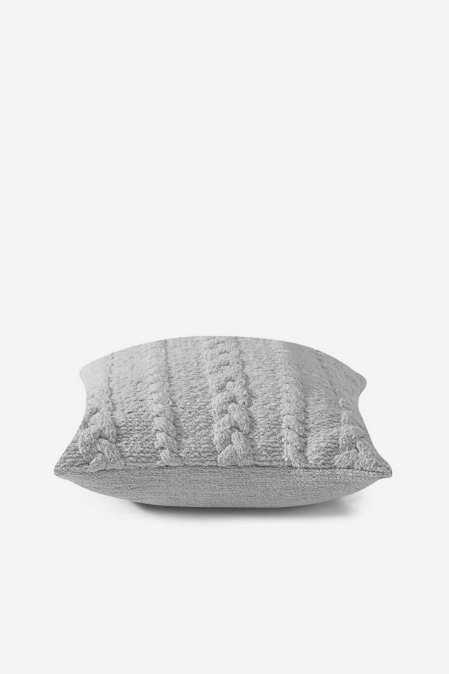 Sunday Citizen Braided Throw Pillow #1
