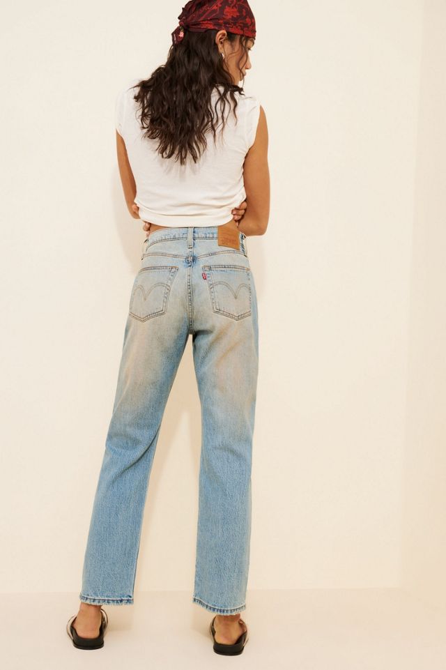 Levi's 501 Curve High-Rise Straight-Leg Jeans #1