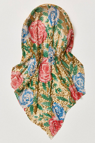 Женские аксессуары для волос Epona Valley Rosarium Headscarf, цвет: Золотой розовый — фото 4
