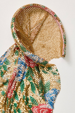 Женские аксессуары для волос Epona Valley Rosarium Headscarf, цвет: Золотой розовый — фото 5