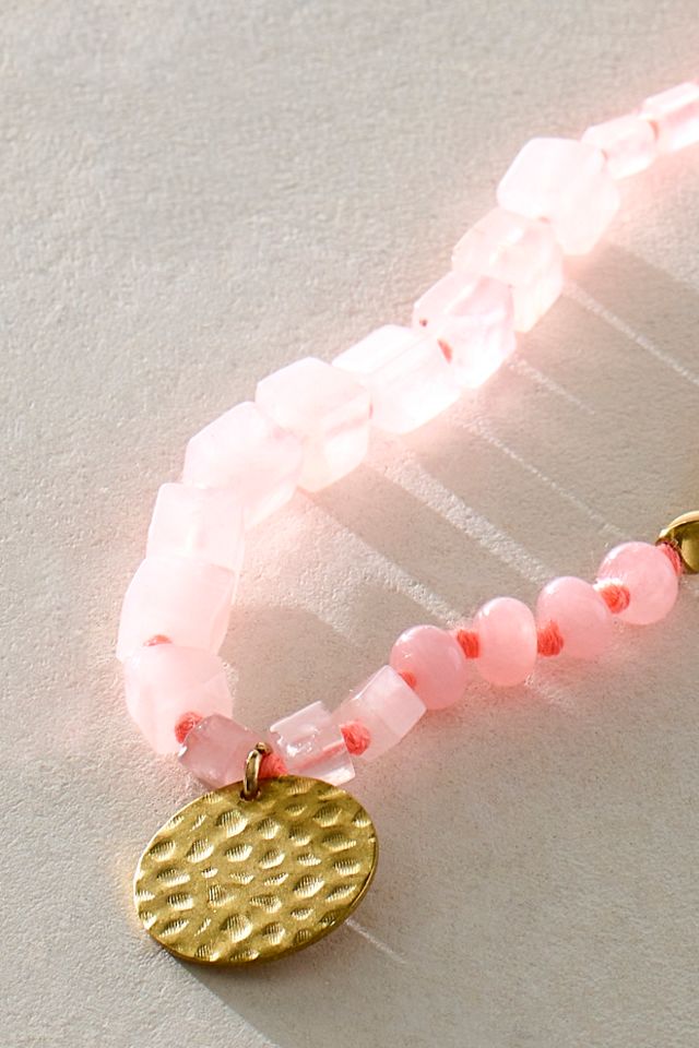 Ocean Haze Semi-Precious Necklace #1