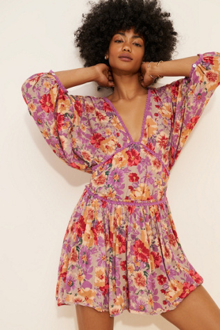 free people sweet surrender mini dress Sweet Dreams Printed Mini Dress