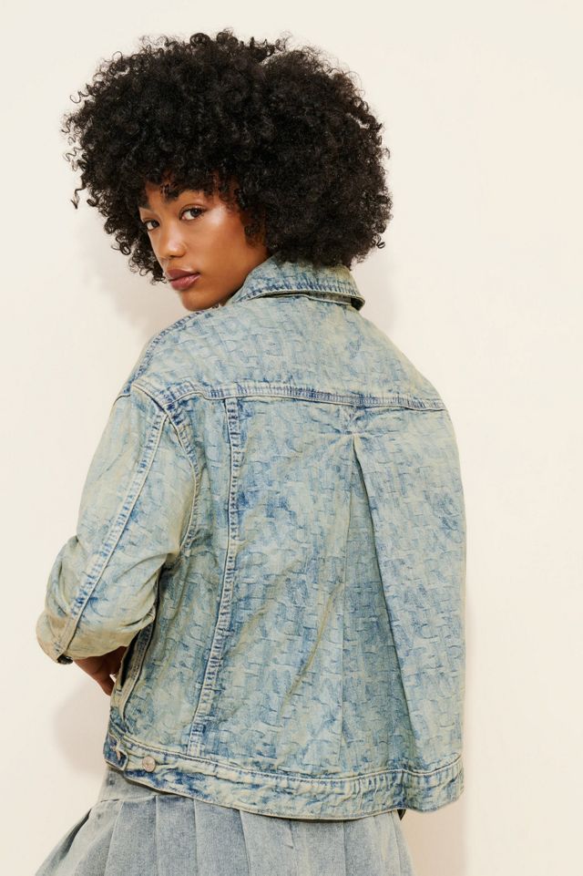 Opal Swing Jacquard Denim Jacket #1