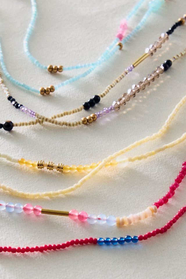 Muse Semi-Precious Exaggerated Beaded Necklace #4