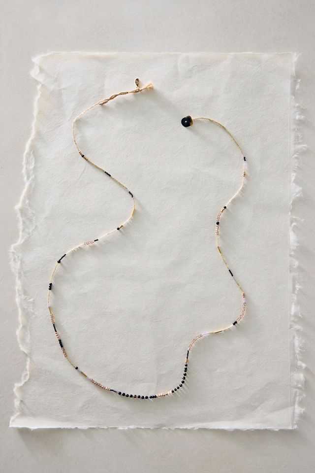 Muse Semi-Precious Exaggerated Beaded Necklace #2