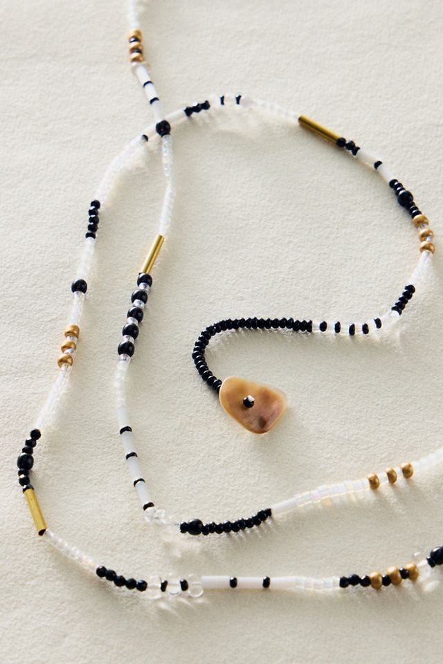 Muse Semi-Precious Exaggerated Beaded Necklace #1