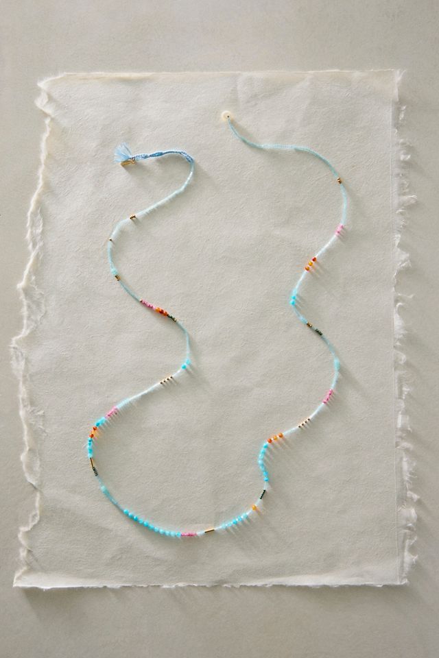 Muse Semi-Precious Exaggerated Beaded Necklace #1
