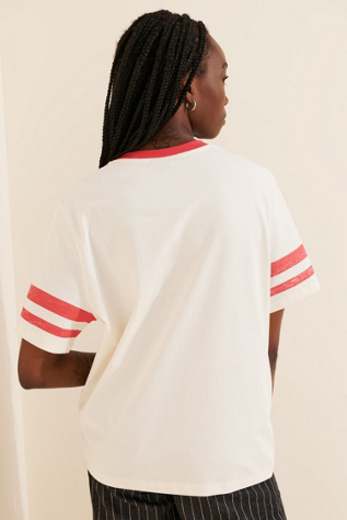 The Wild Collective San Francisco 49ers Drop-Shoulder Tee