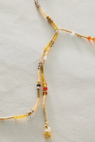 Женское колье Free People Muse Semi-Precious Beaded Lariat, цвет: City Summer — фото 5