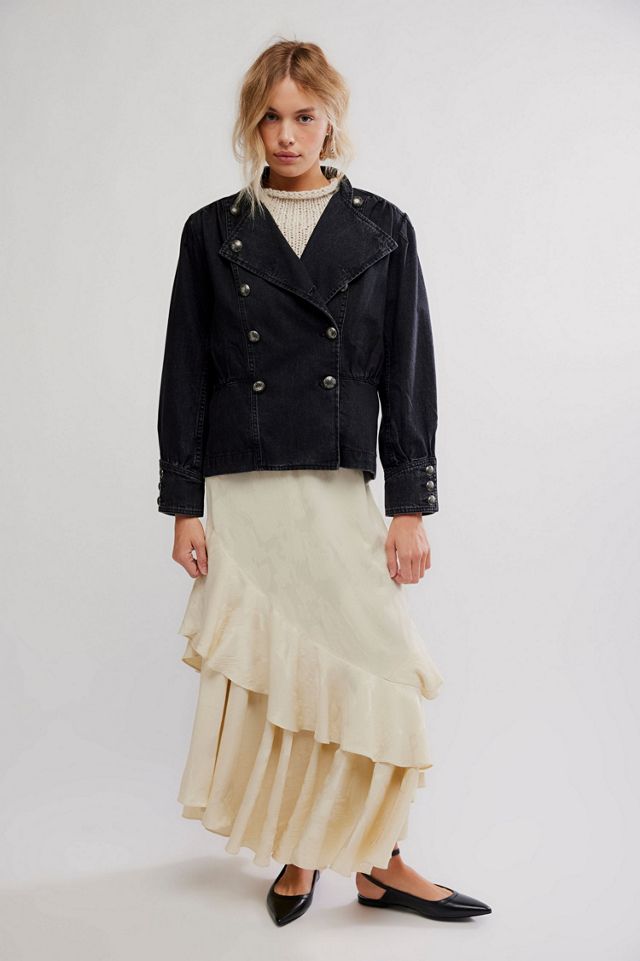 Imogene Denim Officer Jacket #2