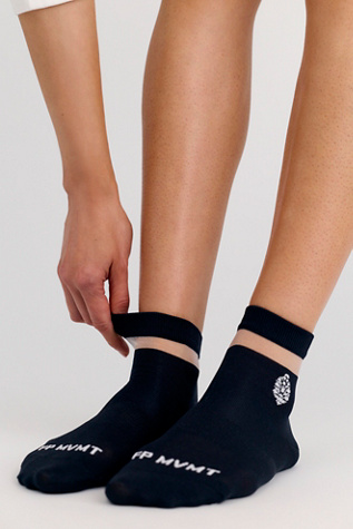 Chaussettes mi-mollet en micro maille