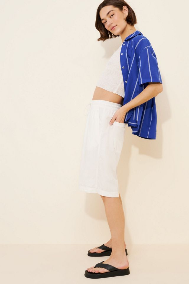 Saylor Poplin Pull-On Shorts #2