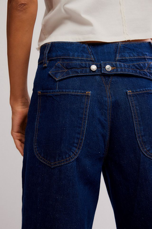 Alia Wide-Leg Jeans #4